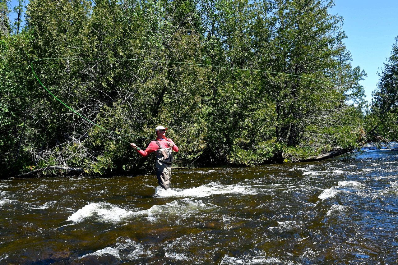 Eric Lund Fly Fishing Esnagami River